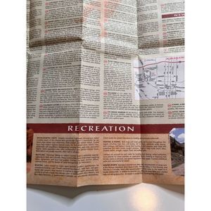 GTE San Bernadino California 1994 Travel Road Map Guide